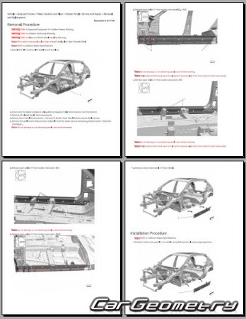 Buick Envision 2024-2030 Body Repair Manuals