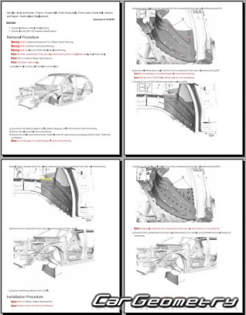 Buick Envision 2024-2030 Body Repair Manuals