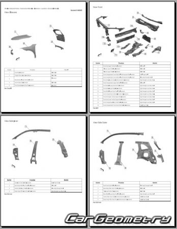 Buick Envision 2024-2030 Body Repair Manuals