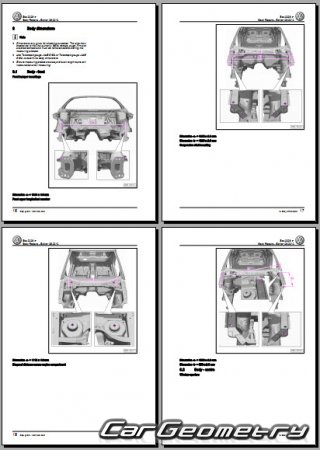 Volkswagen Eos 2006-2014 Body Repair Manual