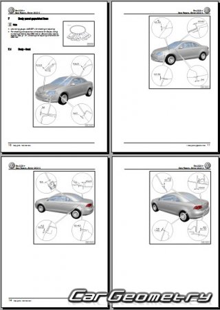 Volkswagen Eos 2006-2014 Body Repair Manual