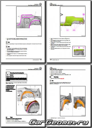 Volkswagen Eos 2006-2014 Body Repair Manual
