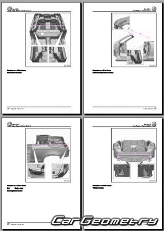 Volkswagen Eos 2006-2014 Body Repair Manual