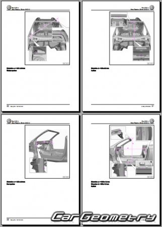 Volkswagen Eos 2006-2014 Body Repair Manual