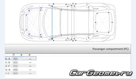 ������� ������ Acura ZDX 2010�2017 Body Repair Manual