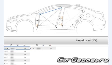 �������������� ������� Acura ILX Hybrid 2013 Body Repair Manual