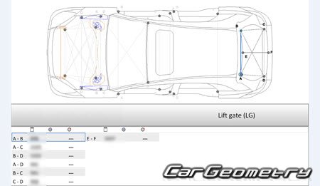 �������������� ������� ������ Acura RDX 2009-2012 Body Repair Manual