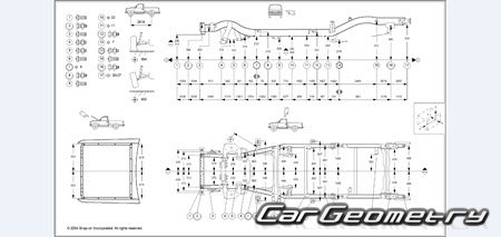 Toyota Truck & Pickup 1989�1995 Body dimensions