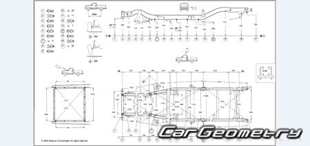 Toyota Truck & Pickup 1989�1995 Body dimensions