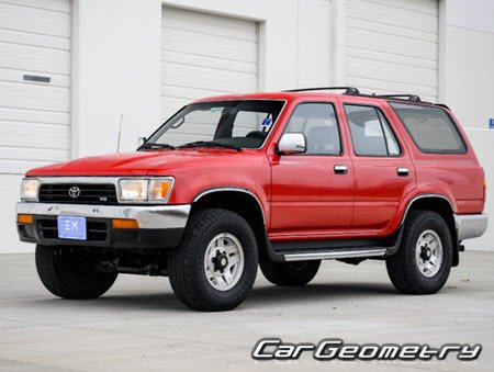 �������� ������� ������ �������, ������� ������ Toyota 4Runner 1990�1995