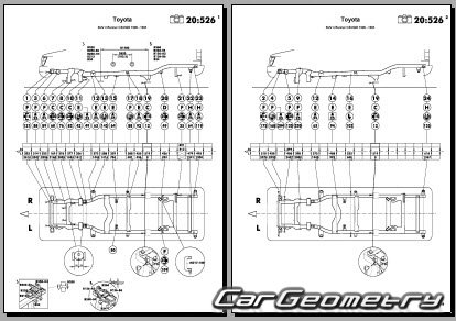 Toyota 4Runner (N120 N130) 1990�1995 Body dimensions