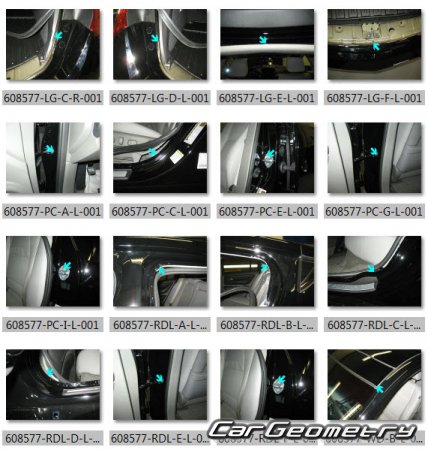 ������� ������ Acura ZDX 2010�2017 Body Repair Manual