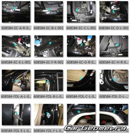 �������� ������� Acura MDX (YD2) 2010�2013 Body Repair Manual