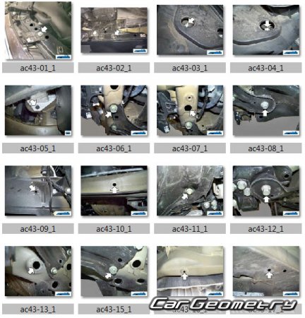 �������� ������� Acura MDX (YD3) 2017-2020 Body Repair Manual