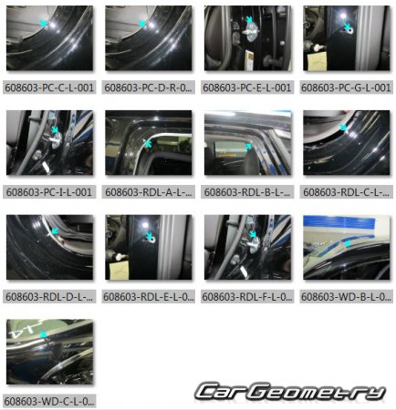 �������� ������� Acura MDX (YD3) 2017-2020 Body Repair Manual