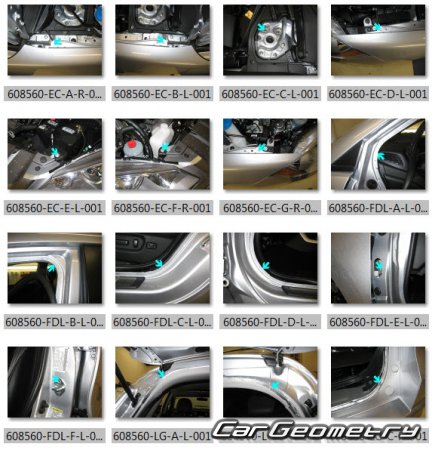 ����������� ������� ������ Acura RDX 2007�2010 Body Repair Manual