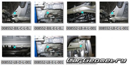 �������������� ������� ������ Acura RDX 2009-2012 Body Repair Manual