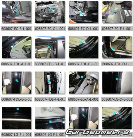 ������� ������ Acura RDX 2012-2018 Body Repair Manual