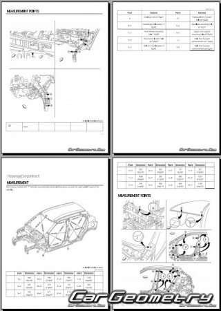 ������� ������ Nissan Kicks (P16) 2024-2028 Body Repair Manual
