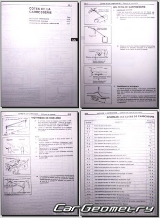 Toyota Carina II & Corona (T150) 1983-1987 Collision Repair Manual