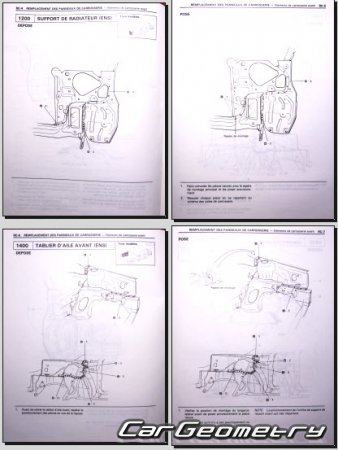 Toyota Carina II & Corona (T150) 1983-1987 Collision Repair Manual