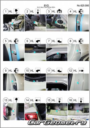 BYD Atto 2 2025-2030 Body Repair Manual