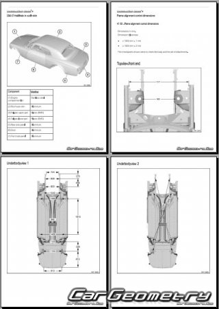 Rolls Royce Phantom (RR02 RR03) 2007-2017 Body dimensions