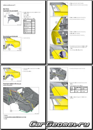 Rolls Royce Phantom (RR11 RR12) 2017-2026 Body dimensions