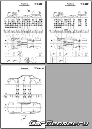 Rolls Royce Phantom (RR11 RR12) 2017-2026 Body dimensions