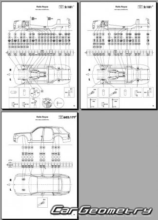 Rolls Royce Cullinan (RR31) 2018-2026 Body dimensions