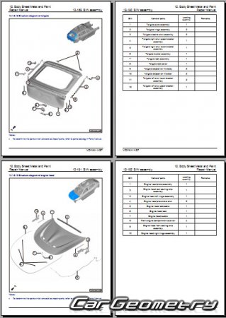 Voyah Courage H37 2025�2028 Body Repair Manual