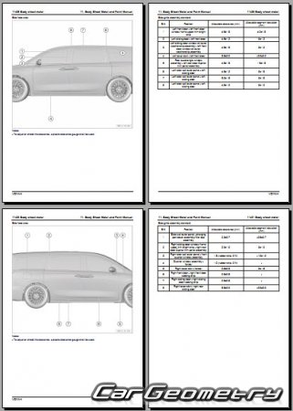 Voyah Dream EV 2023-2027 Body Repair Manual