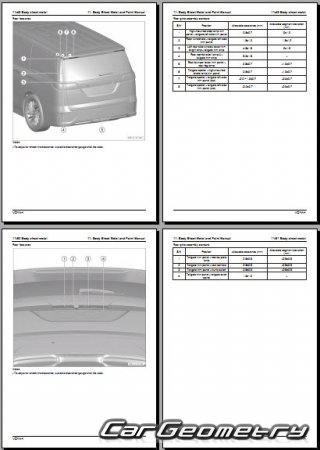 Voyah Dream EV 2023-2027 Body Repair Manual