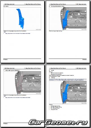 ������� ������ Dongfeng MHERO 2 (M-Hero 817) � 2025 Body Repair Manual
