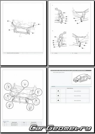 Toyota Corolla Altis 2014-2019 (����) Collision Repair Manual