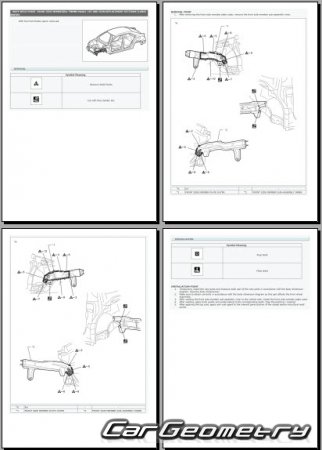Toyota Corolla Altis 2014-2019 (����) Collision Repair Manual
