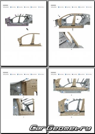 Kia K4 (CL4M) 5DR Hatchback � 2025 Body Repair Manual
