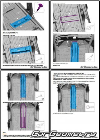 �������� ������� Zeekr X 2023-2028 Body Repair Manual