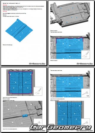�������� ������� Zeekr X 2023-2028 Body Repair Manual