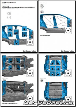 �������� ������� Zeekr X 2023-2028 Body Repair Manual