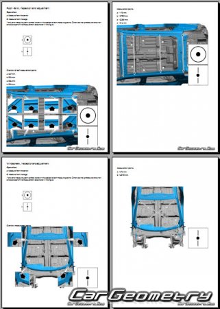 �������� ������� Zeekr X 2023-2028 Body Repair Manual