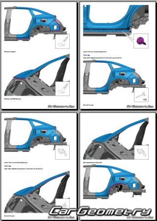 Zeekr 007 2024-2028 Body Repair Manual