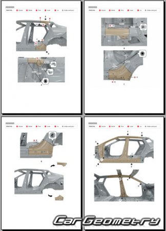 ������� ������ Kia EV4 Fastback (CT1) � 2026 Body Repair Manual