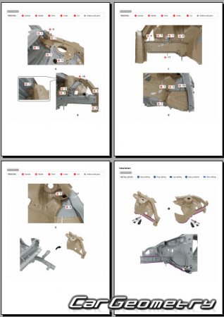 ������� ������ Kia EV4 Fastback (CT1) � 2026 Body Repair Manual
