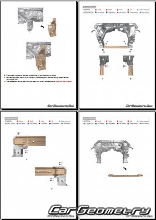 �������� ������� Kia K8 HEV (GL3 HEV) 2021-2026 Body Repair Manual