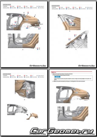 �������� ������� Kia K8 HEV (GL3 HEV) 2021-2026 Body Repair Manual