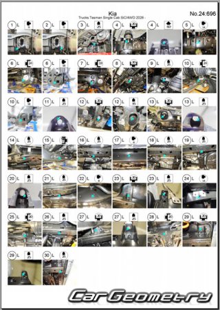 �������� ������� Kia Tasman SingleCab (TK1) � 2025 Body Repair Manual