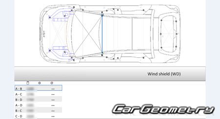 Размеры кузова Kia EV4 Hatchback (SZ1e) с 2026 Body Repair Manual Размеры кузова Kia EV4 Hatchback (SZ1e) с 2026 Body Repair Manual