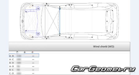 ������� ������ Citroën ë-C3 Aircross 2024-2029 Body dimensions