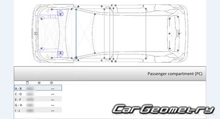 Citroen C3 Aircross 2024-2029 Body dimensions